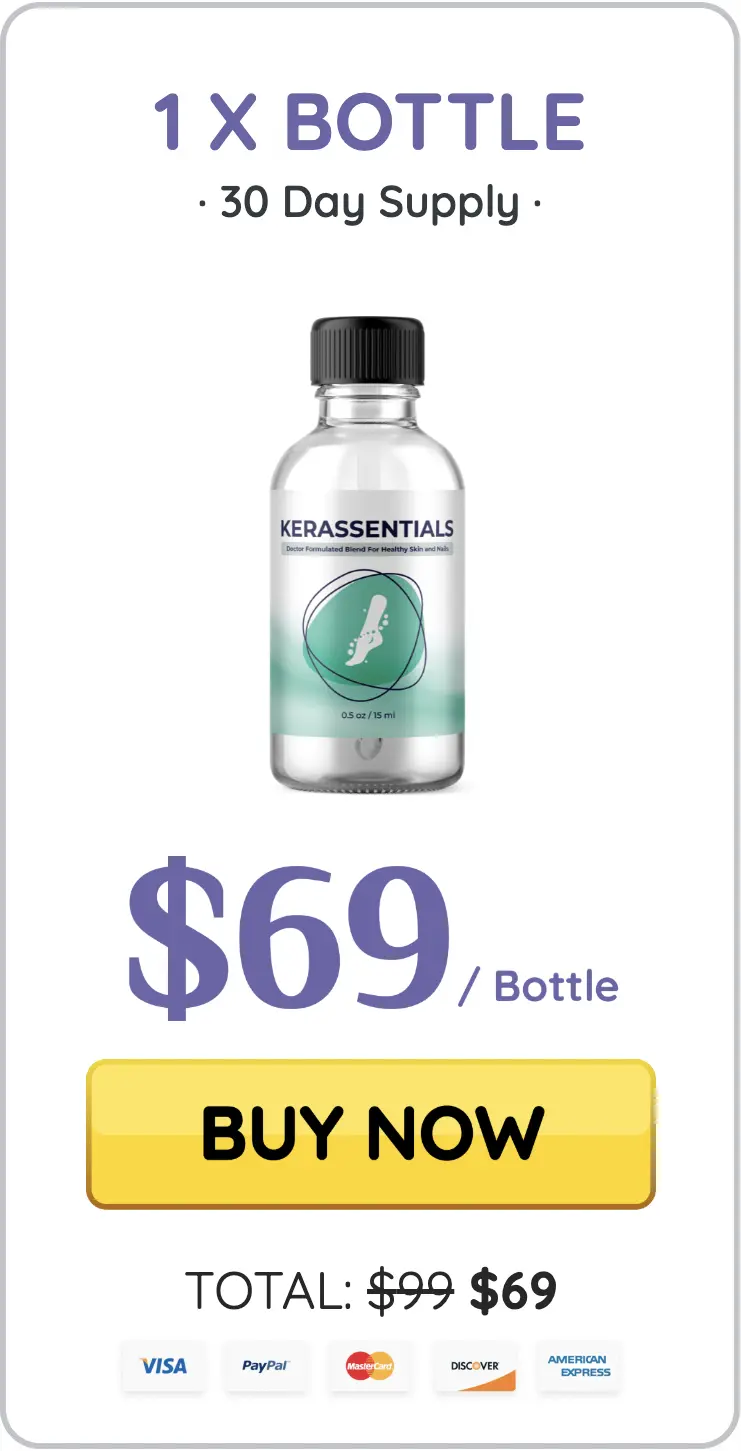 Kerassentials kerassentials one bottles